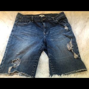 Cato jean shorts size 12